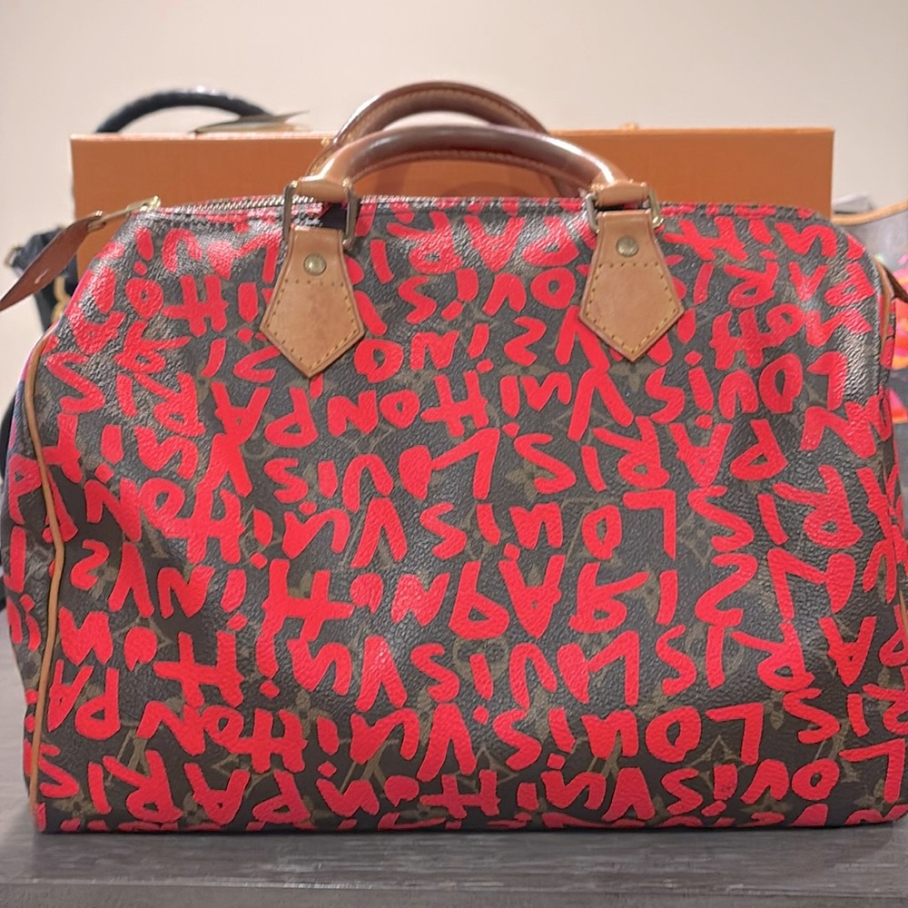 Limited edition LV Stephen Sprouse graffiti Speedy 30.